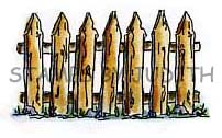 H-226 Lg. Picket Fence